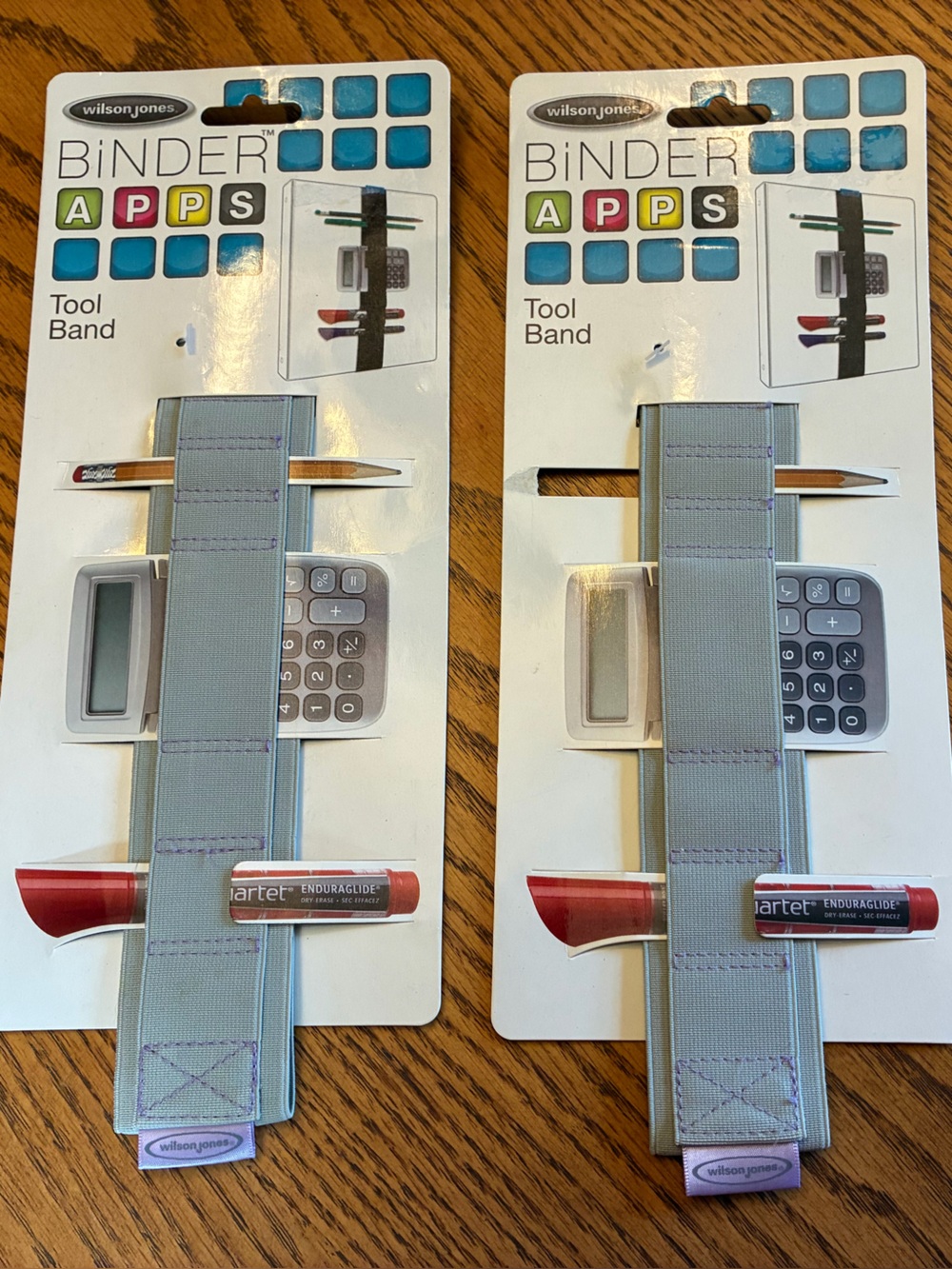 Wilson Gray Binder Tool Bands (2-Pack)